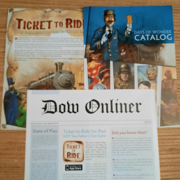 Days of Wonder Ticket to Ride Train Adventure Board Game, Alan R. Moon- Complete - Picture 3 of 13